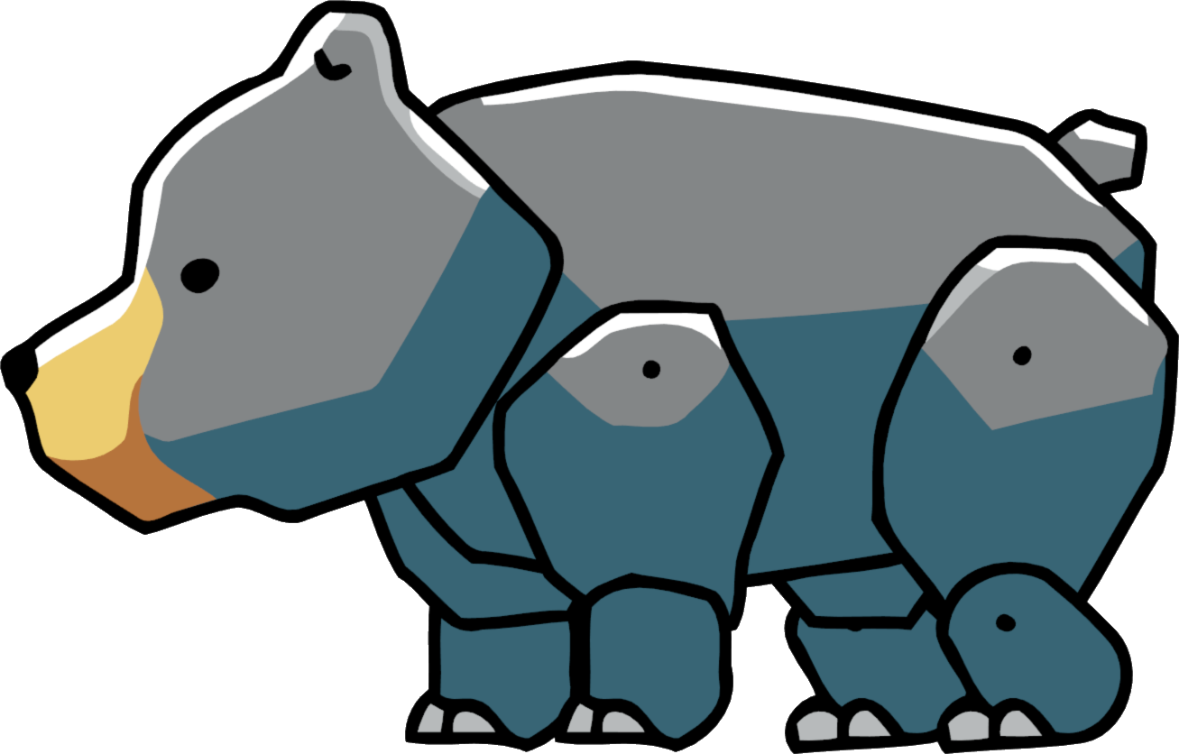 Black Bear Clipart (1307x836), Png Download