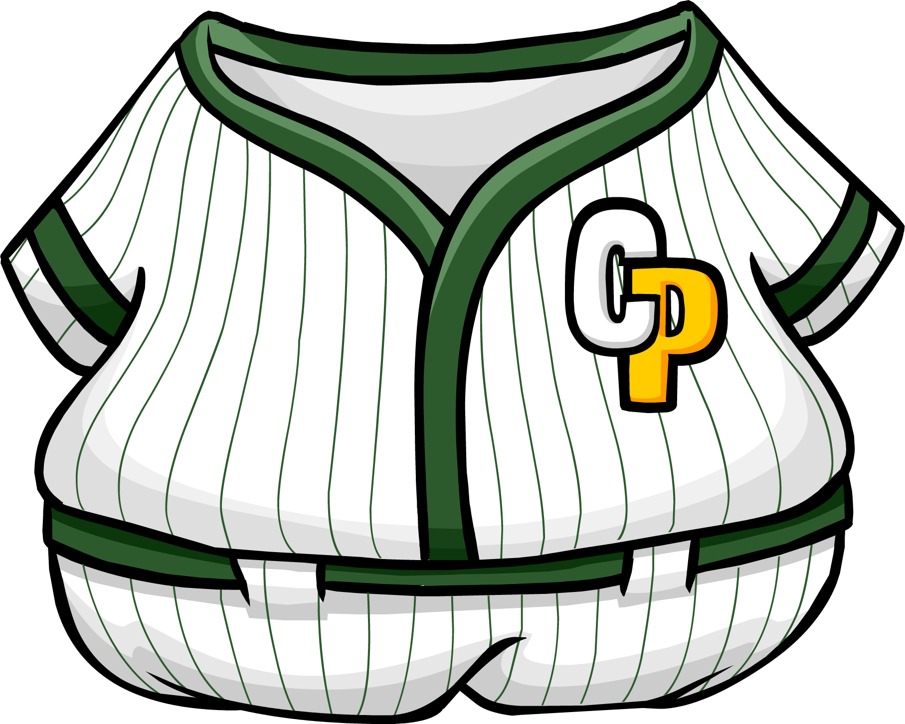 Green Baseball Uniform Clipart (1815x1453), Png Download