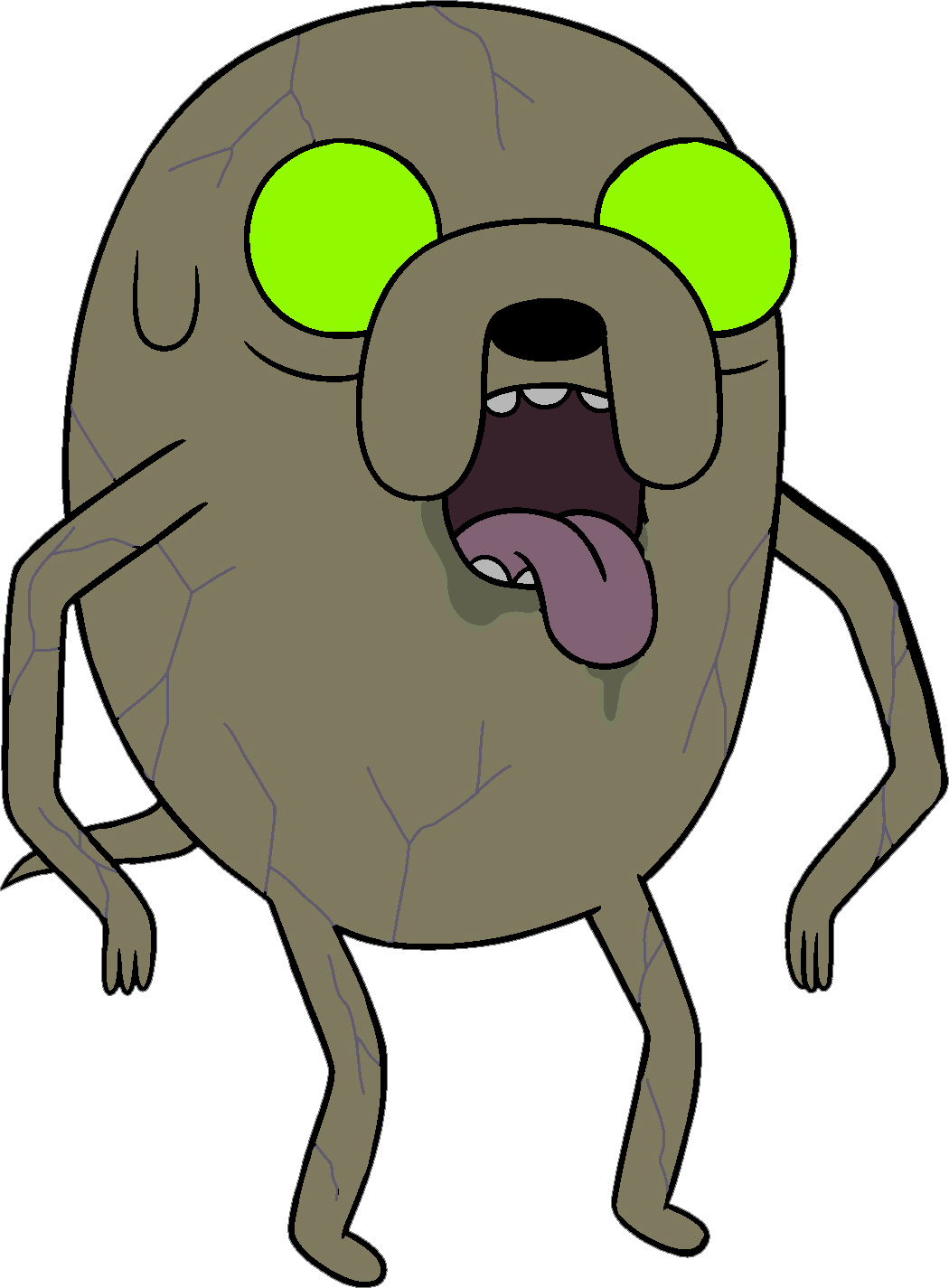 Zombie Jake Clipart (1050x1425), Png Download