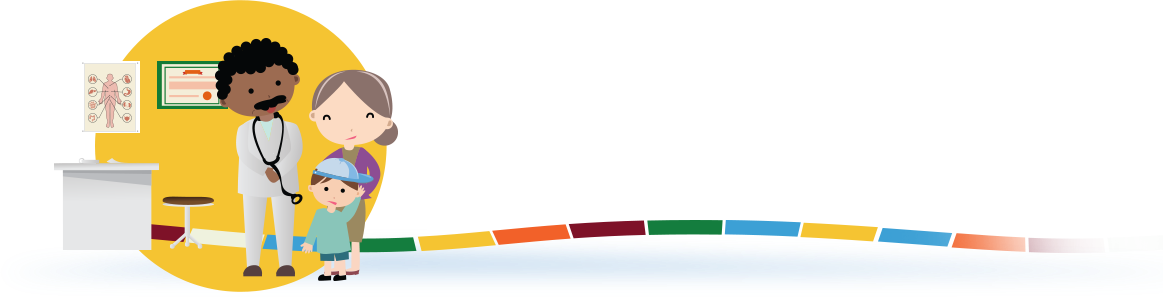 We're Here To Clipart (1163x297), Png Download