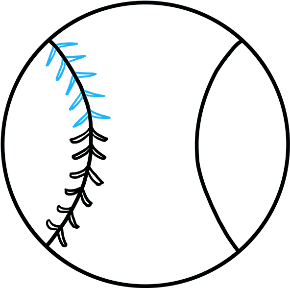 How To Draw Baseball Clipart (680x678), Png Download
