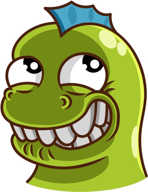 Sparky The Dragon Messages Sticker-6 Clipart (618x618), Png Download