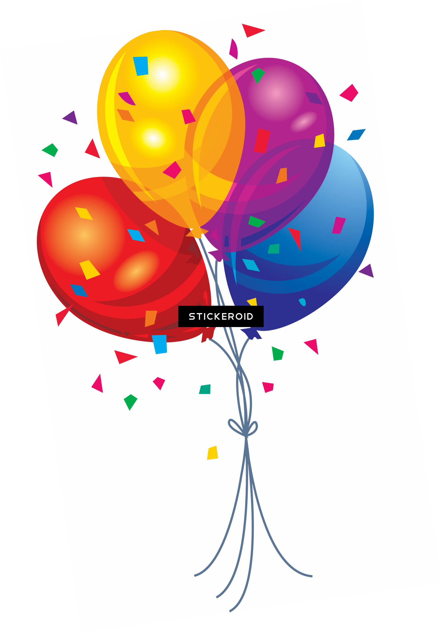 Green Balloon Clipart (1864x2669), Png Download