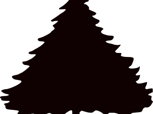 Fir Tree Clipart 2d Paper - Png Download (640x480), Png Download