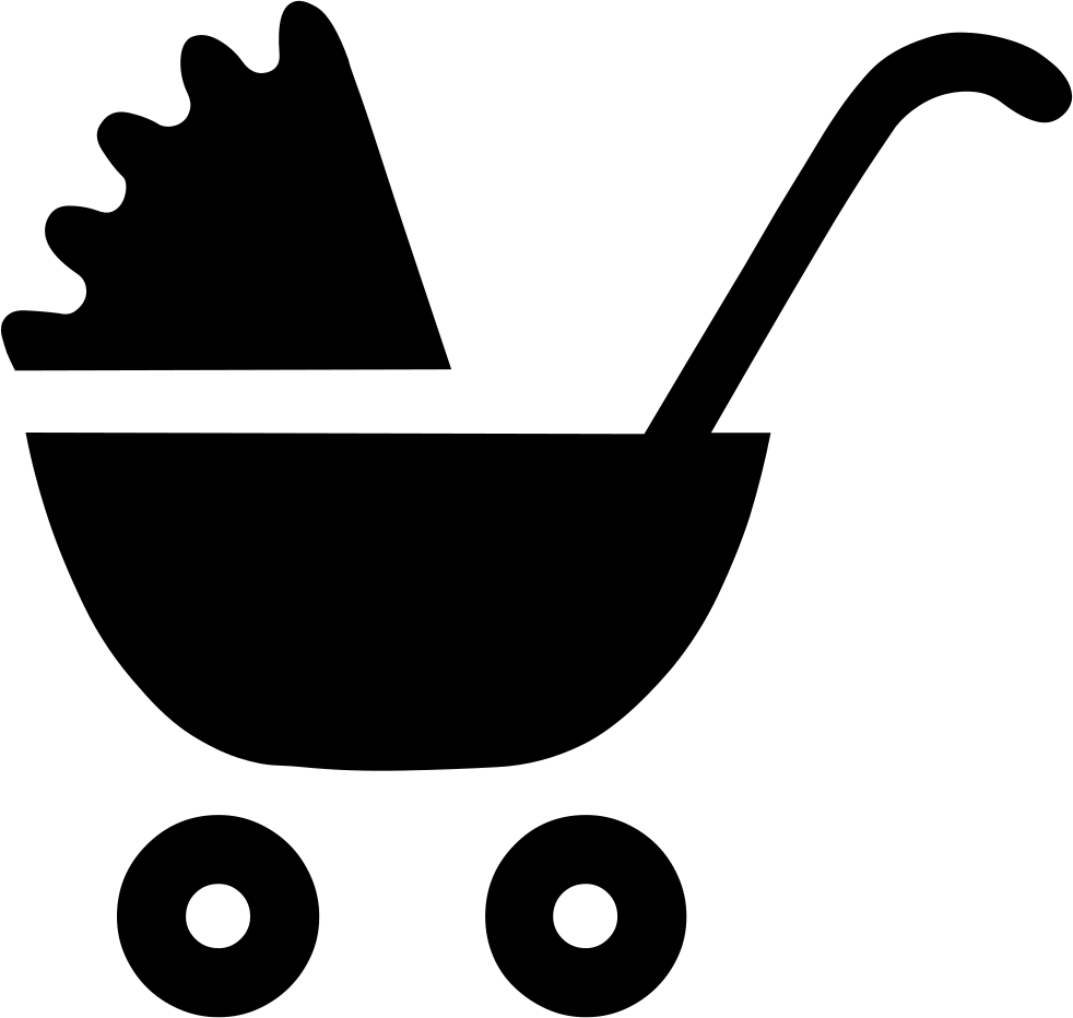 Baby Carriage Comments Clipart (982x932), Png Download