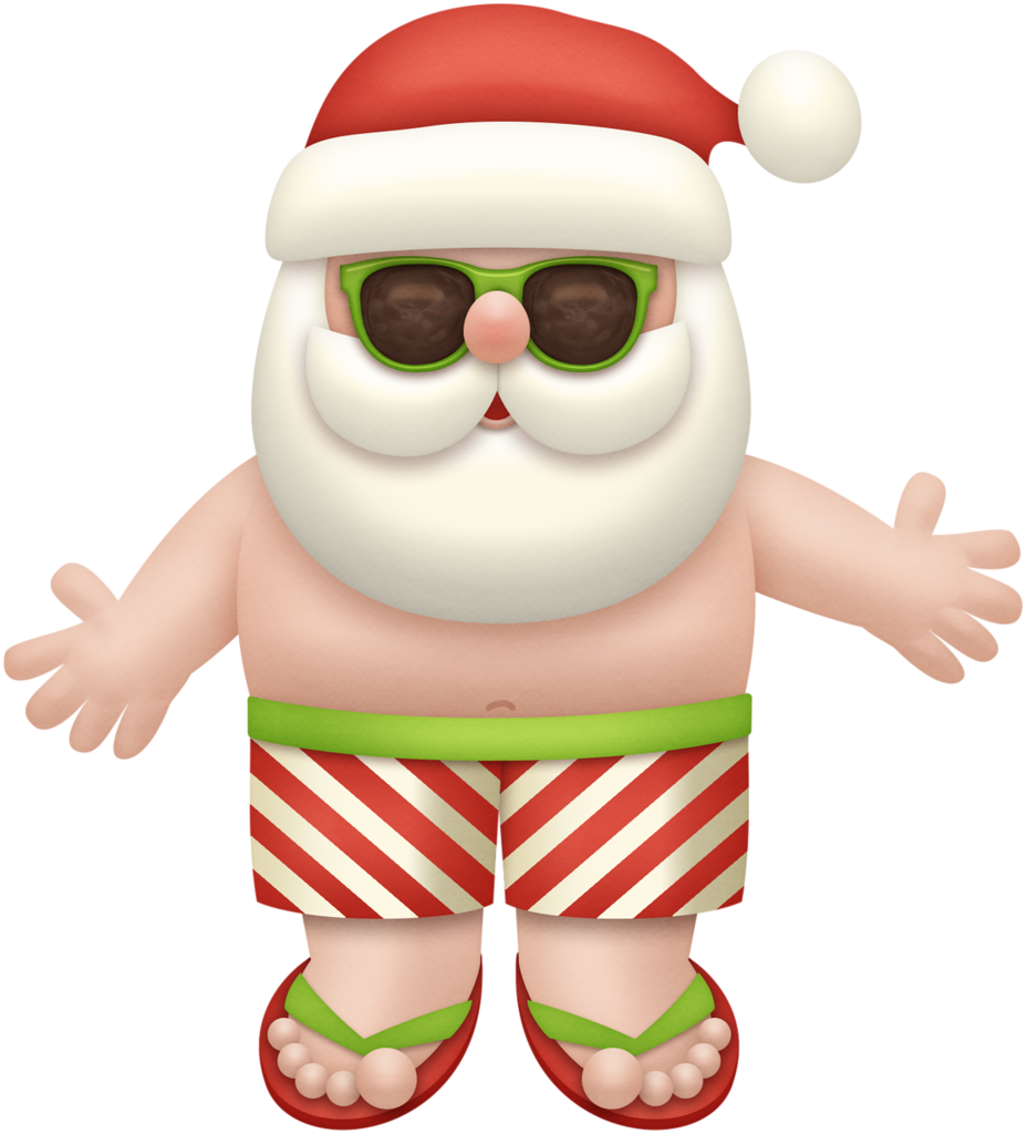 Beach Christmas Cliparts Free Clip Art Carwad Net - Png Download (928x1024), Png Download