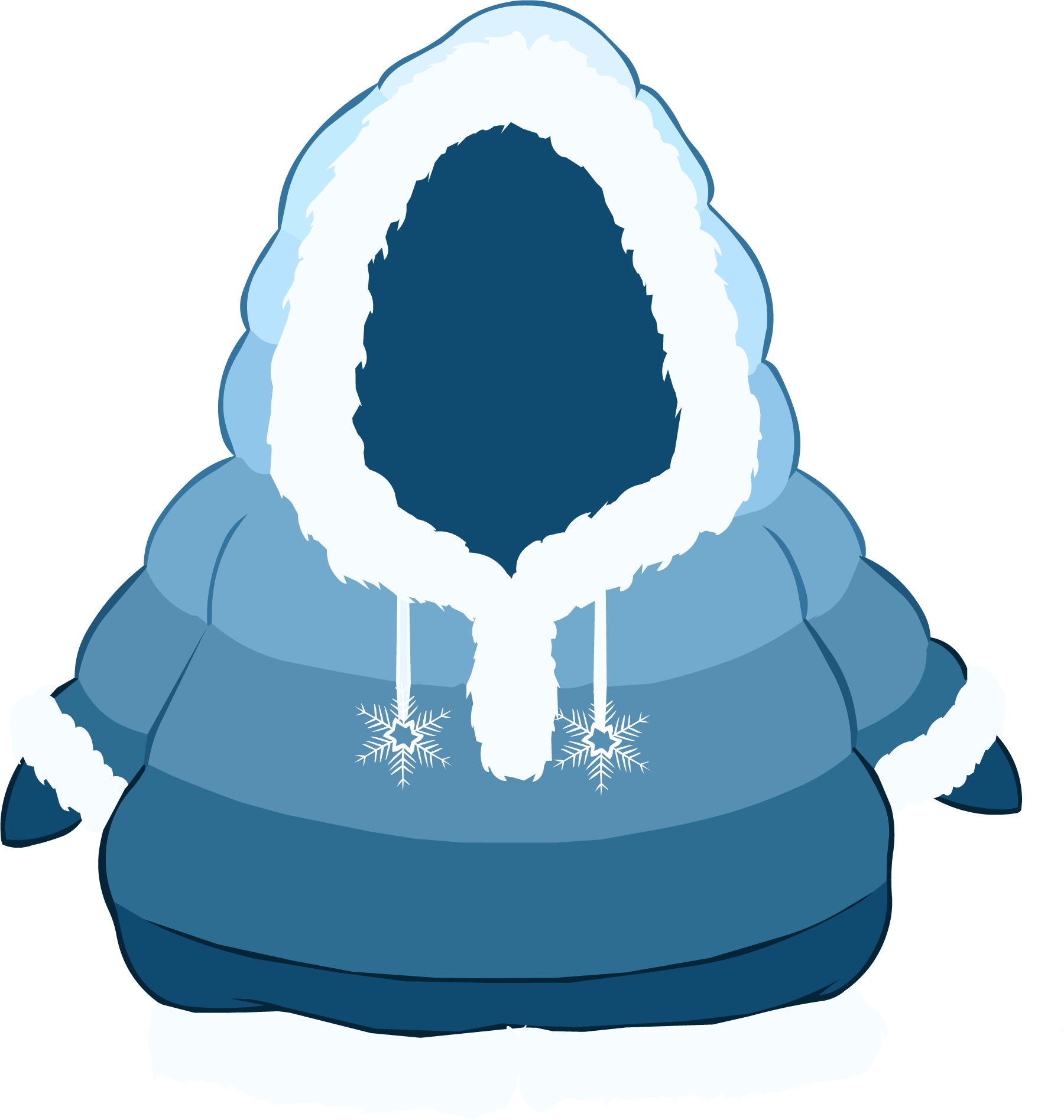 Snowy Night Parka Clipart (1800x1896), Png Download