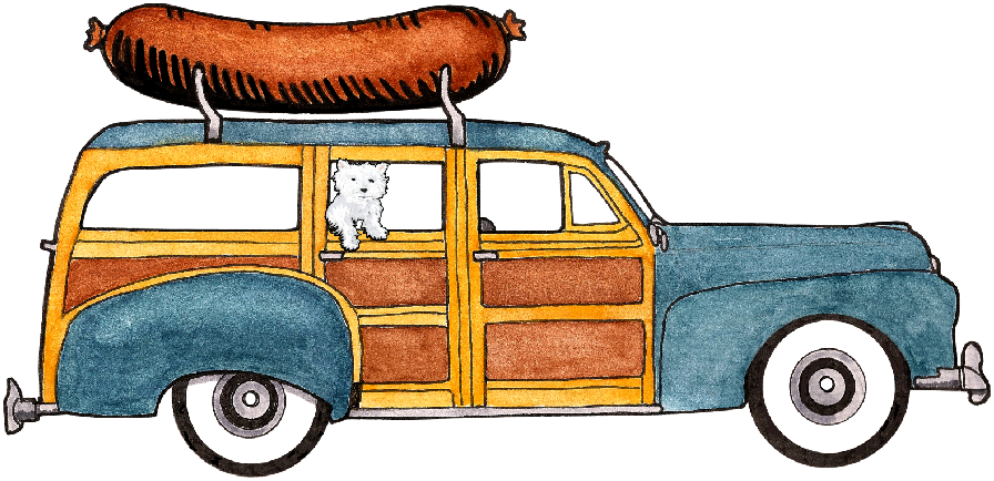 Cayucos Sausage Company Clipart (896x434), Png Download