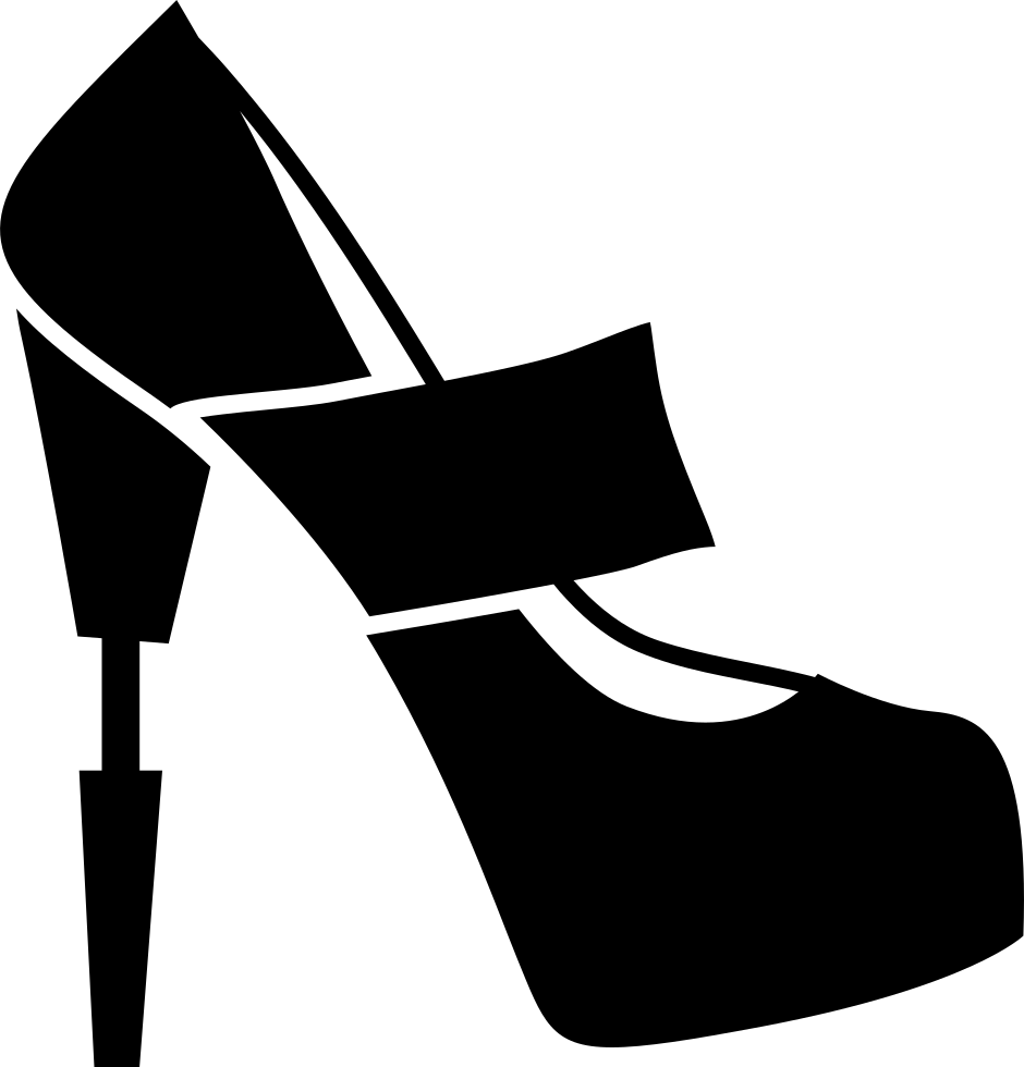 Heels Svg Png Icon Free Download Onlinewebfonts Clipart (940x980), Png Download