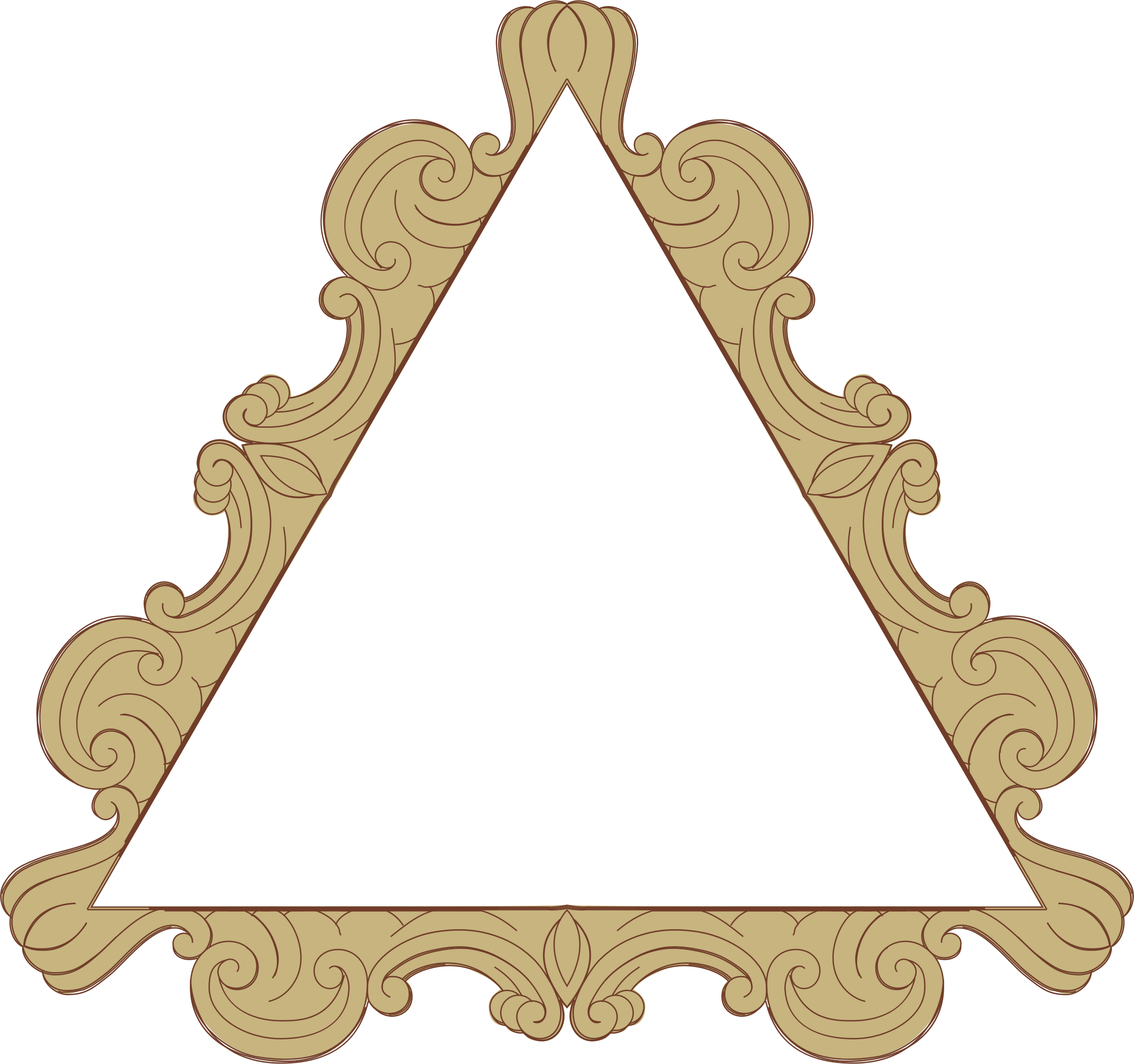 Ornate Frame 24 Derived 14 Clipart (2306x2164), Png Download