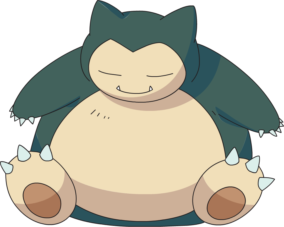 Snorlax Clipart (968x776), Png Download