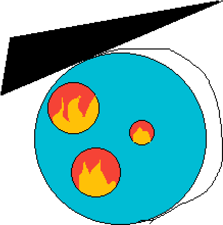 Angry Eye Clipart (1000x1000), Png Download