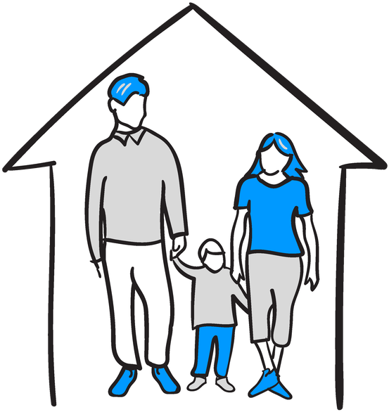 Family Prayer Clipart Source - Png Download (609x609), Png Download