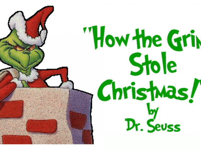 Fireplace Clipart Grinch - Png Download (640x480), Png Download