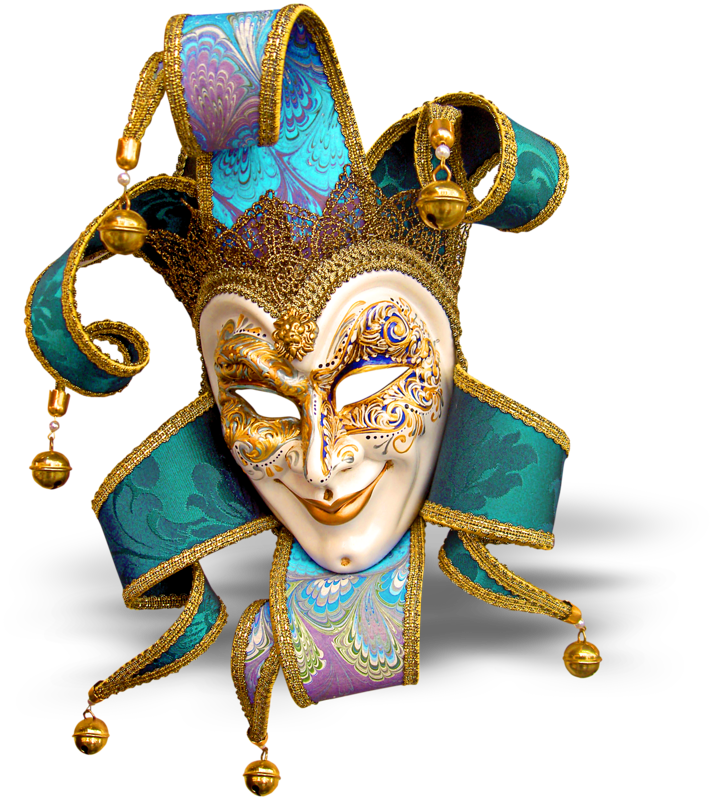 Masques De Carnaval Et Autres Clipart (713x800), Png Download