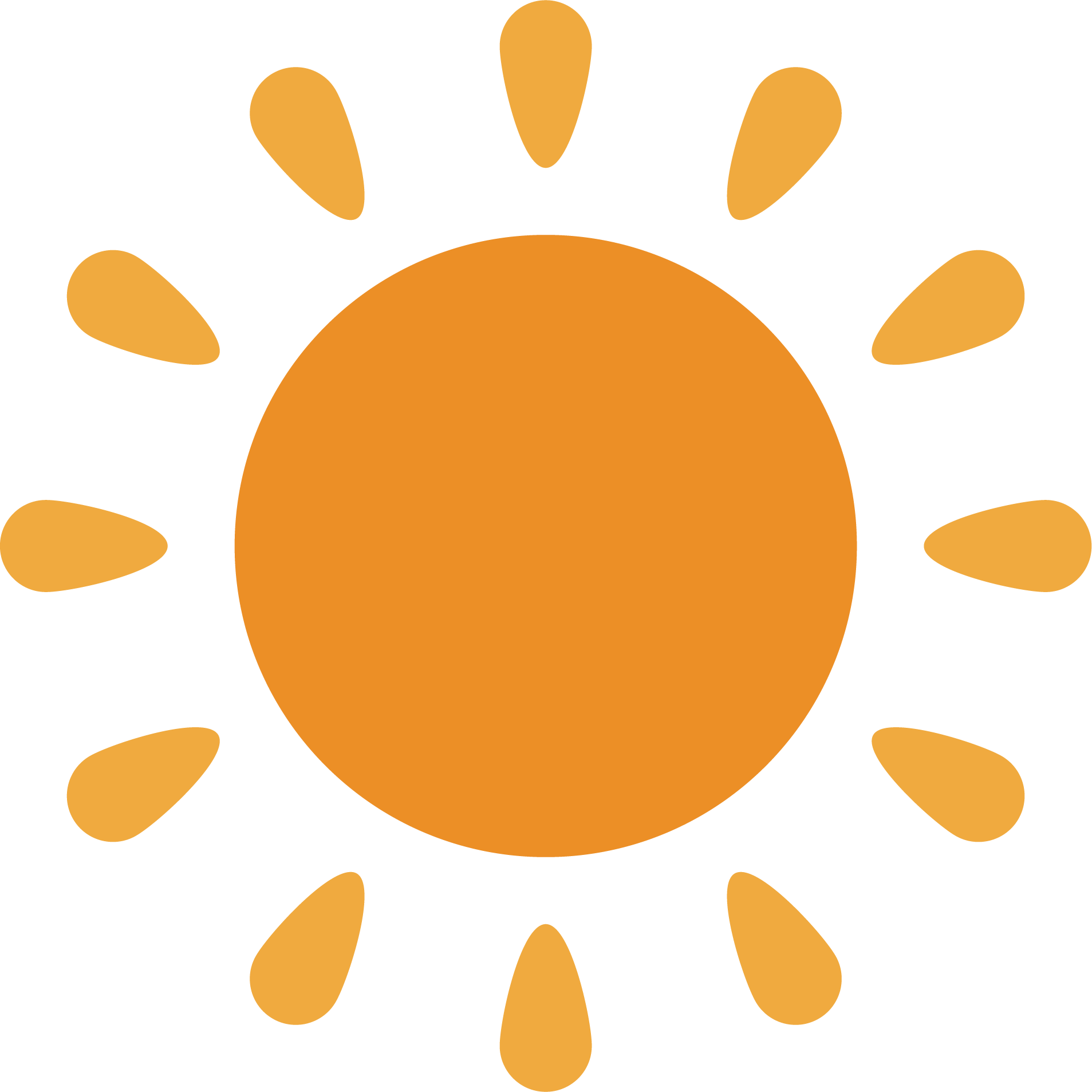 Cartoon Sun Png Clipart (1907x1907), Png Download
