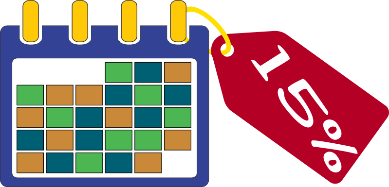 Reserve A Date Clipart (799x385), Png Download