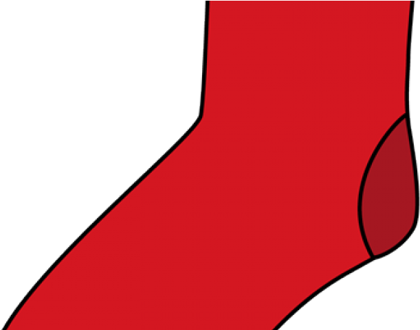 Socks Clipart Football Sock - Png Download (640x480), Png Download