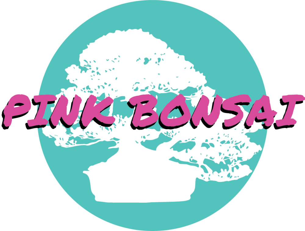 Pink Bonsai Logo Format=1500w Clipart (1000x758), Png Download