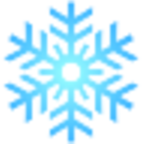 Clipart Snowflake Bmp - Png Download (600x600), Png Download