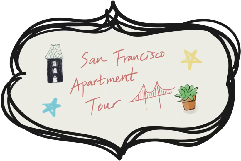 San Francisco Apartment Tour Clipart (1000x559), Png Download