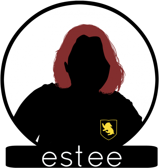 Estee Circle Bg Label Clipart (600x600), Png Download