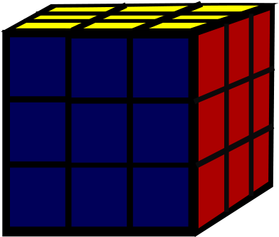 Free Rubic Cube Free Rubic Cube Clipart (566x800), Png Download