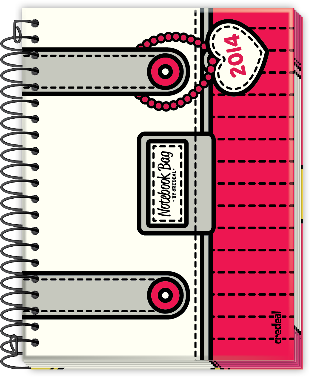 N O Desenho Animado A Agenda Bag Clipart (1102x1300), Png Download