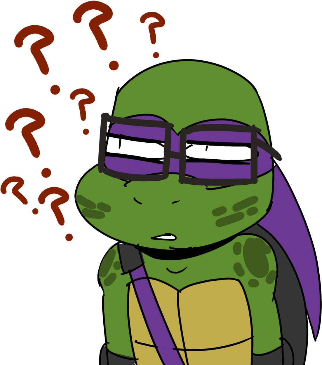 I Present To You The Worst Donatello I've Ever Drawn Clipart (1280x1280), Png Download