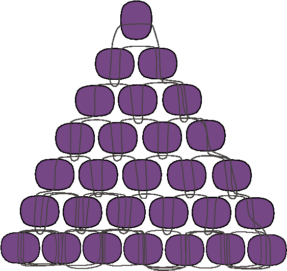 Basic Brick Stitch Clipart (617x617), Png Download