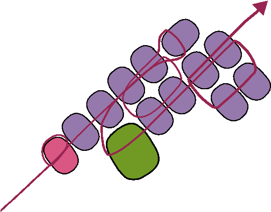 Petersburg Chain Stitch, Nice Images For Directions Clipart (617x617), Png Download