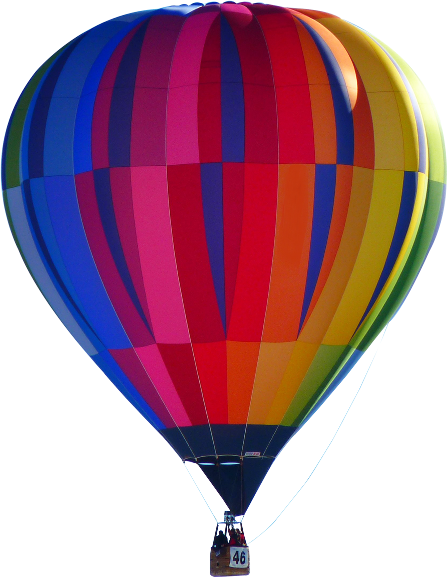 Fire Clipart Hot Air Balloon - Png Download (1050x1262), Png Download