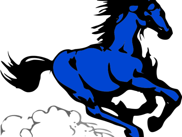 Mustang Clipart Running Pony - Png Download (640x480), Png Download