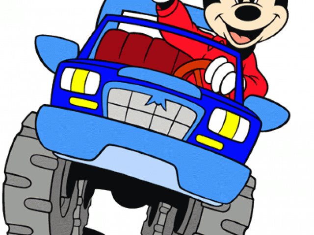 Blue Car Clipart Disney - Png Download (640x480), Png Download