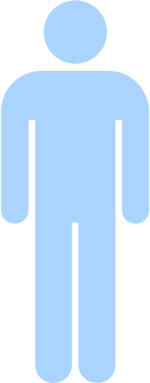 Man Male Person Pictogram Png Image Clipart (640x1280), Png Download