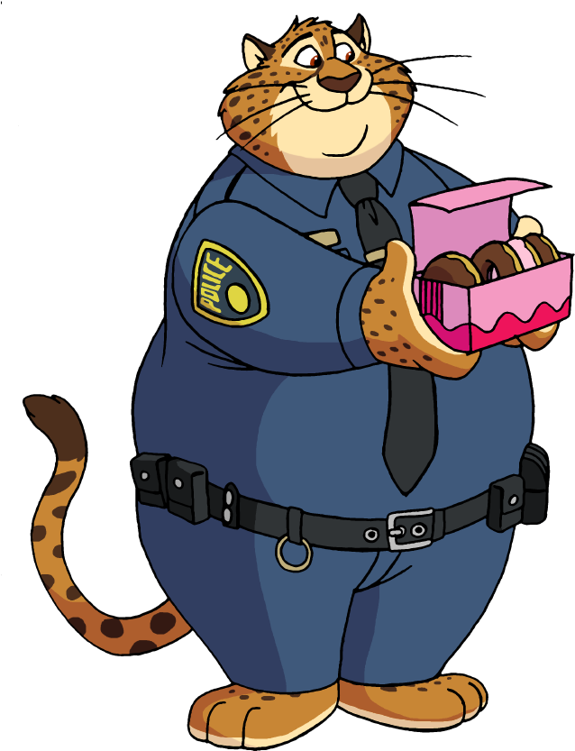 Doughnut Clipart Eating - Png Download (656x870), Png Download