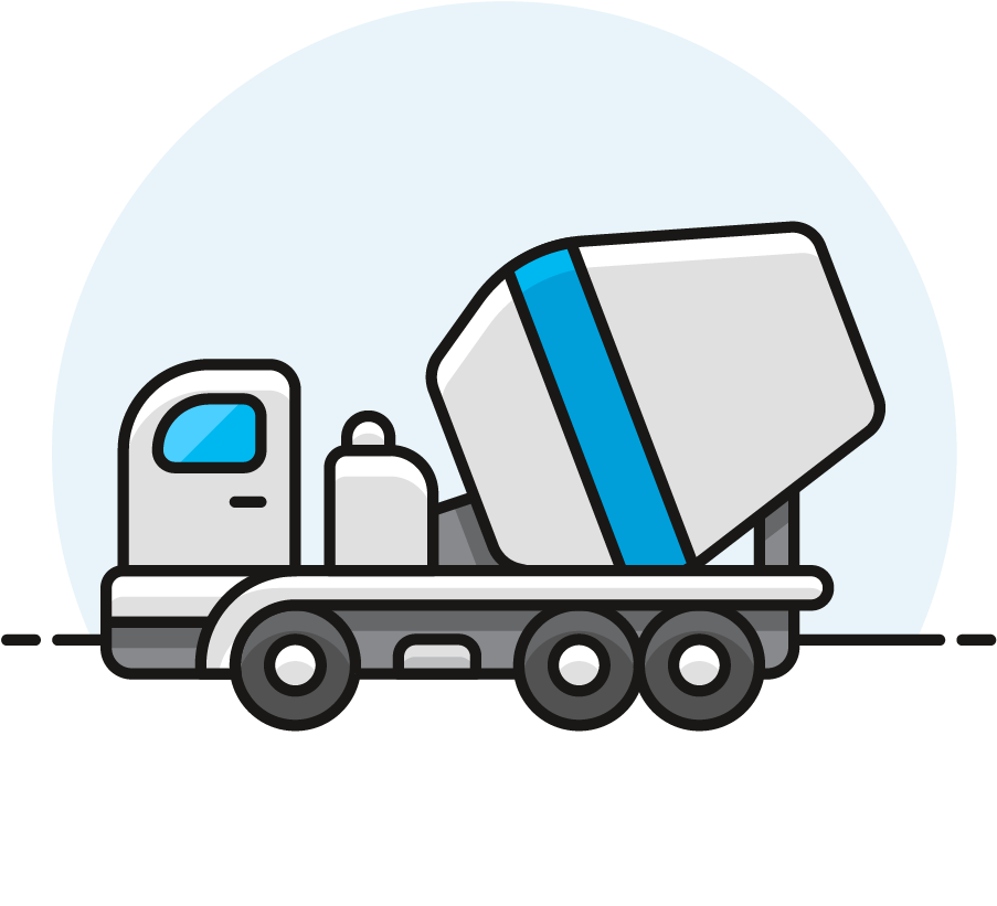 41 Cement Mixer Truck Clipart (1025x1148), Png Download
