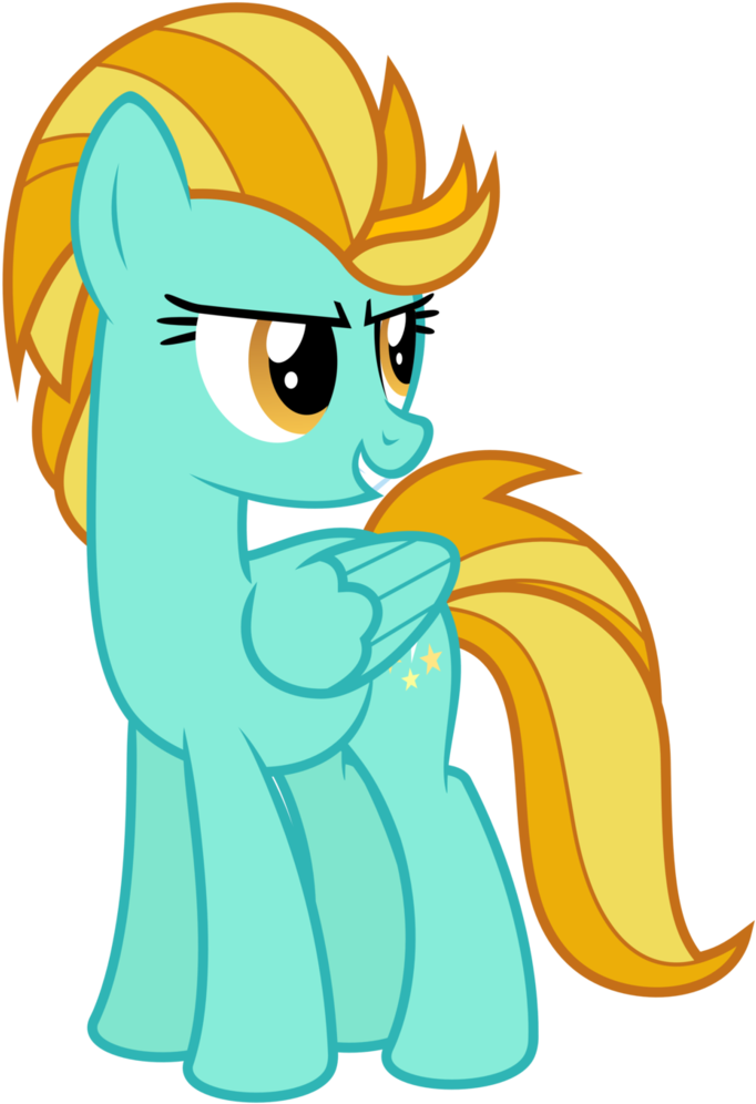 Cool Lightning Dust Mlp My Little Pony, My Little Pony Clipart (751x1065), Png Download