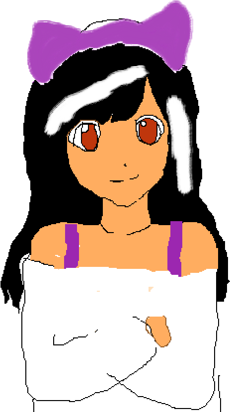 My Bff @gracie The Wolf Aphmau Clipart (1000x1000), Png Download