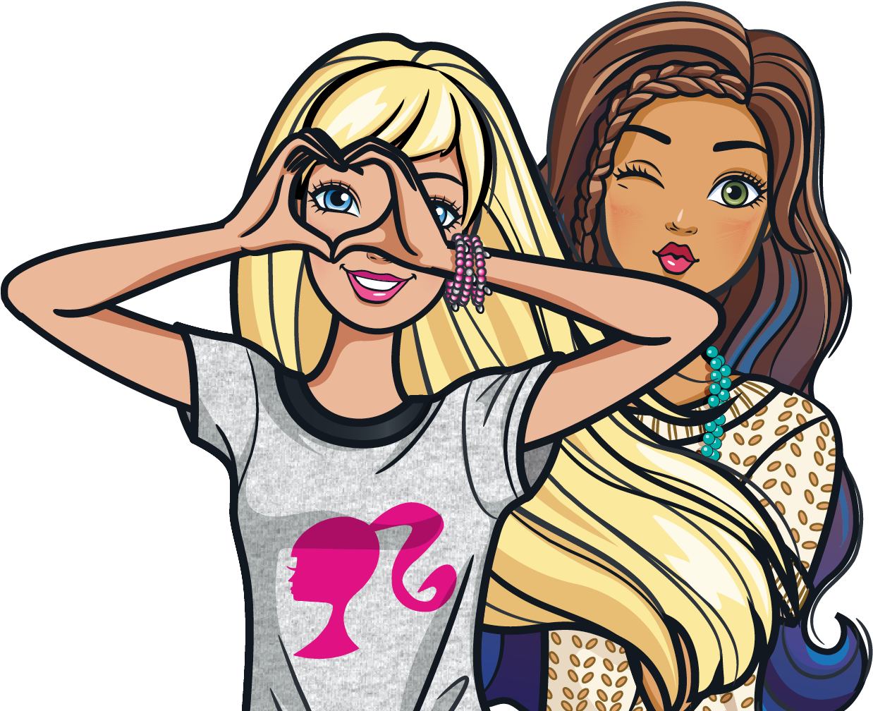 Make The Prettiest Friendship Bracelet To Give To Your Clipart (1250x1250), Png Download