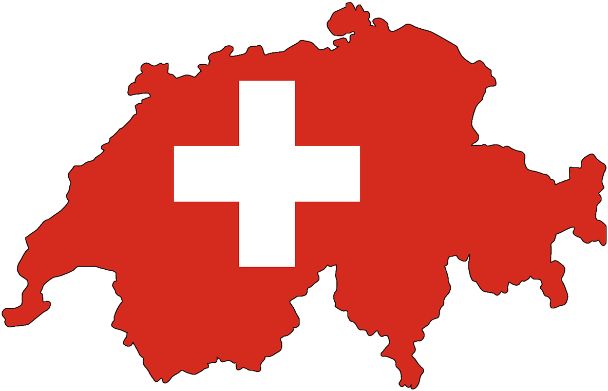 Switzerland Alpine Map Flag Png Image Clipart (1280x1280), Png Download