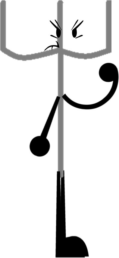 Pitchfork Clipart (435x859), Png Download