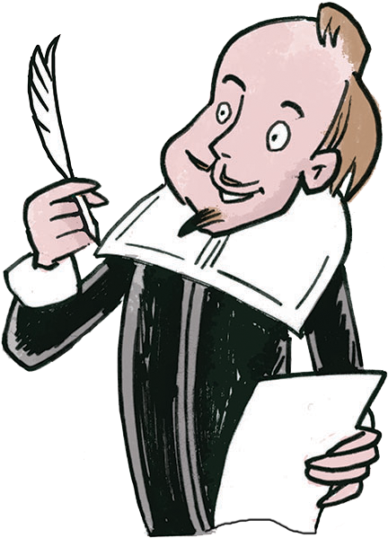 Shakespeare Week Clipart (517x638), Png Download