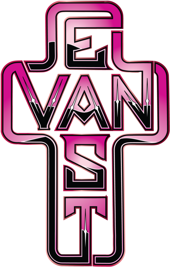 East Van Purple Cross Long Sleeve Crew Clipart (768x1024), Png Download