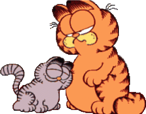 Garfield Clipart Gif Animation - Png Download (640x480), Png Download