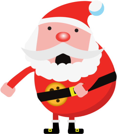 Santa Floss Clipart (618x618), Png Download