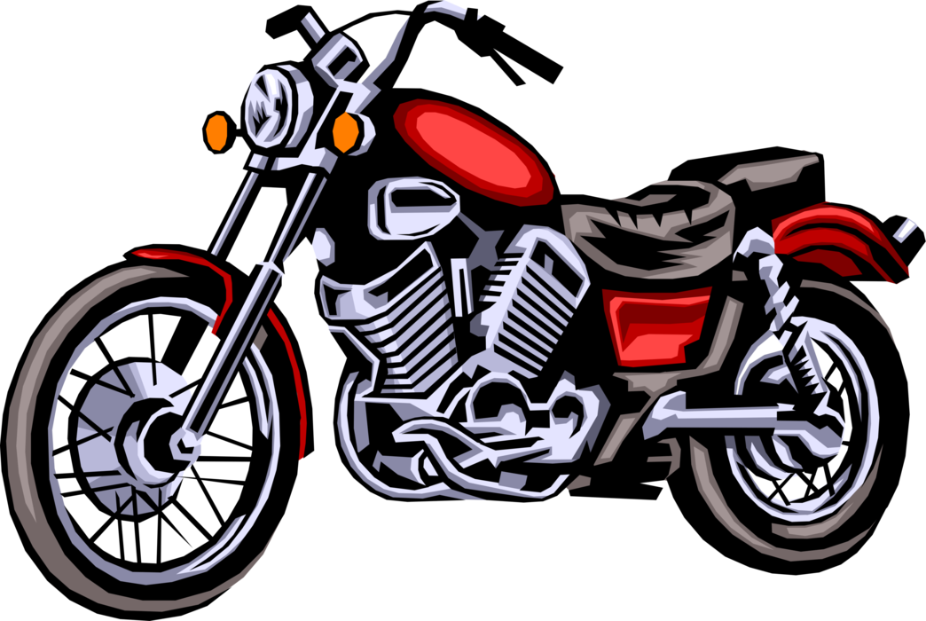 Group Vector Motorcycle Clipart (1044x700), Png Download