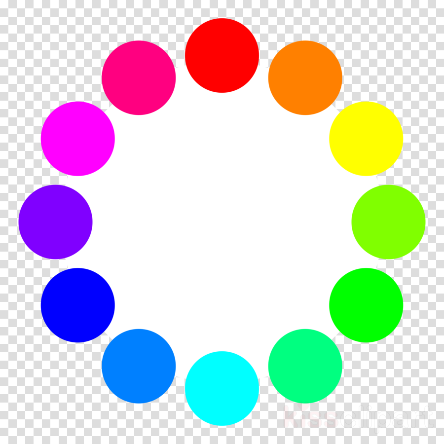 Color Wheel Circles Clipart Color Wheel Clip Art - Png Download (900x900), Png Download