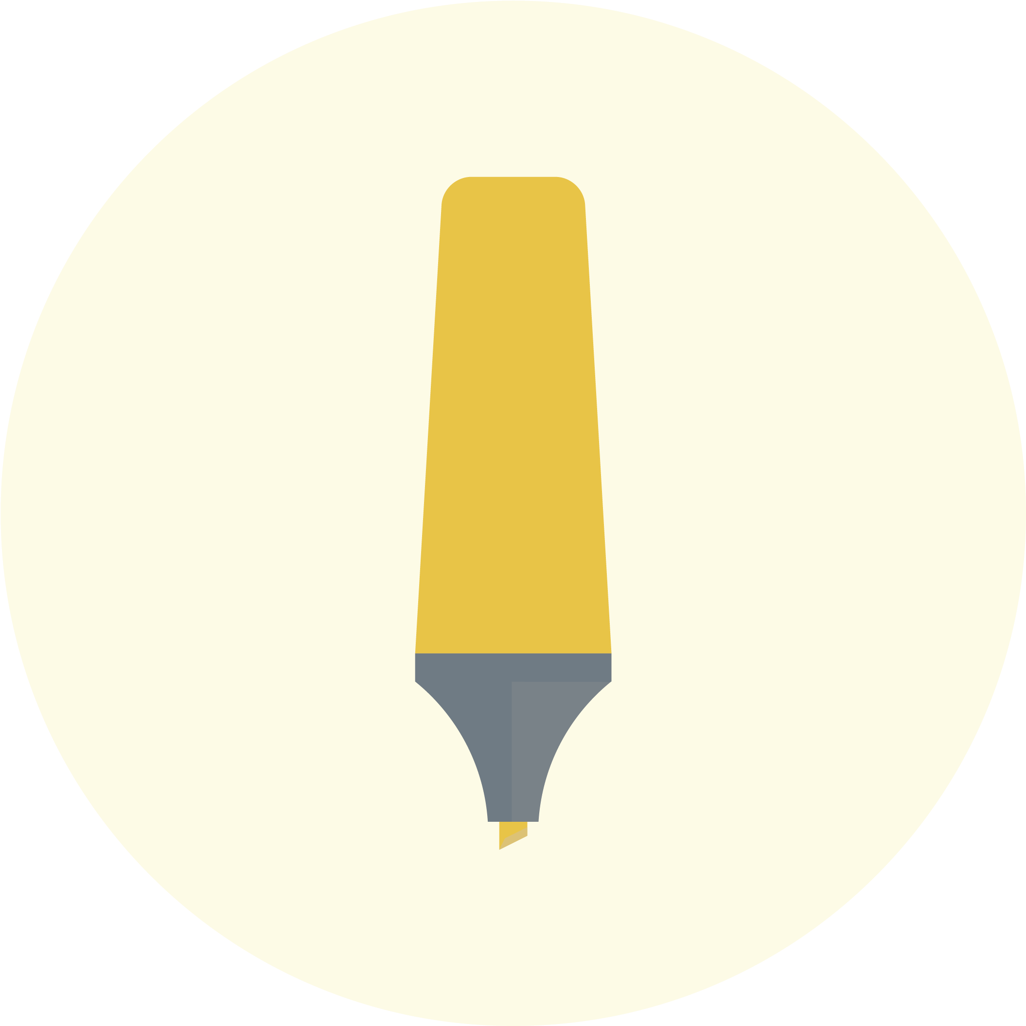 Highlighter, Stationery, Writting Tool Icon, Writting Clipart (2133x2133), Png Download