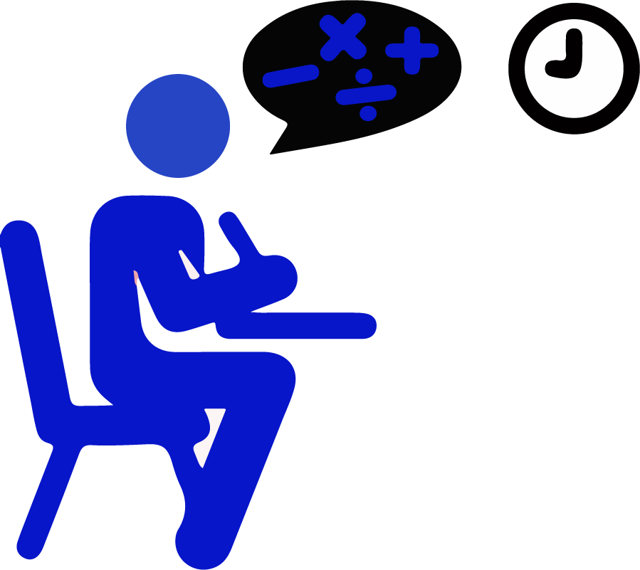 Clipart Free Library Primary Math Tuition Mcq Bedok - Png Download (899x801), Png Download